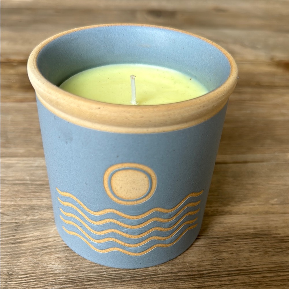 Paddy wax Saltwater Suede Ceramic Candle - New
